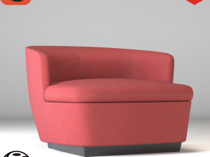 Orla Lounge Chair Modello 3D