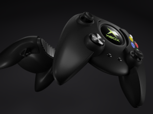 Xbox original Duke controller 3D 모델