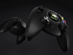 Controle Duke original do Xbox Modelo 3D