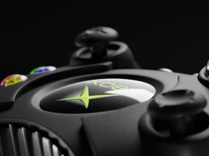 Controle Duke original do Xbox Modelo 3D