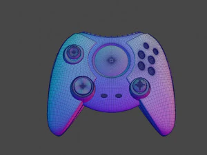 Controle Duke original do Xbox Modelo 3D