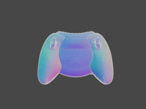 Controle Duke original do Xbox Modelo 3D