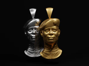 ハリド・アブドゥル・ムハンマドの宝石 3Dプリントモデル