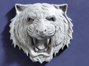 STL models for 3D printing and CNC Tiger 3D print model 3D 프린트 모델