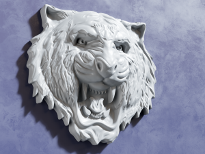 STL models for 3D printing and CNC Tiger 3D print model 3D 프린트 모델