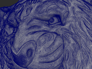 STL models for 3D printing and CNC Tiger 3D print model 3D 프린트 모델