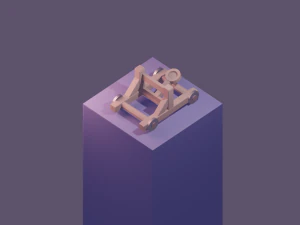 Catapult Modeling 3D Model