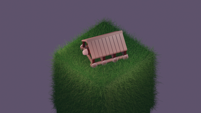 Siege Ram 3D Модель .c4d .max .obj .3ds .fbx .stl .blend 