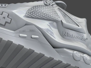 RETRO NIKE NINTENDO 3D Model