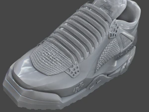 RETRO NIKE NINTENDO 3D Model
