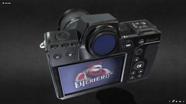 PHOTO CAMERA - CAMARA FOTOGRAFICA 3D 모델 .c4d .max .obj .3ds .fbx .stl .blend 