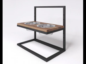 Hondenvoerbak 3D Model