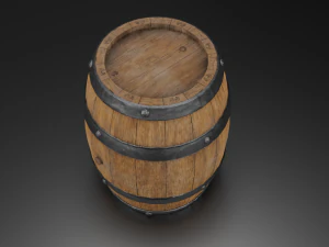 Barrel 3D Model