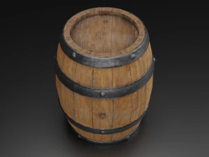 Barrel 3D Model
