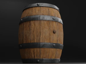 Barrel 3D Model