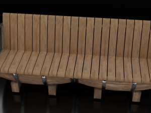 Barrel Chair 3D Модель