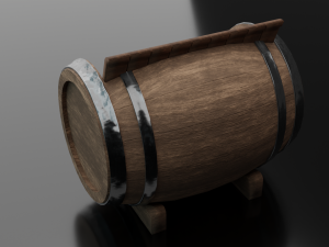 Barrel Chair 3Dモデル