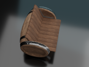 Barrel Chair 3Dモデル