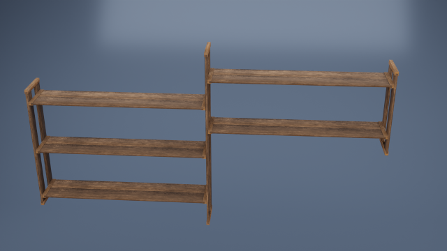 Shelf Modelo 3D .c4d .max .obj .3ds .fbx .stl .blend 