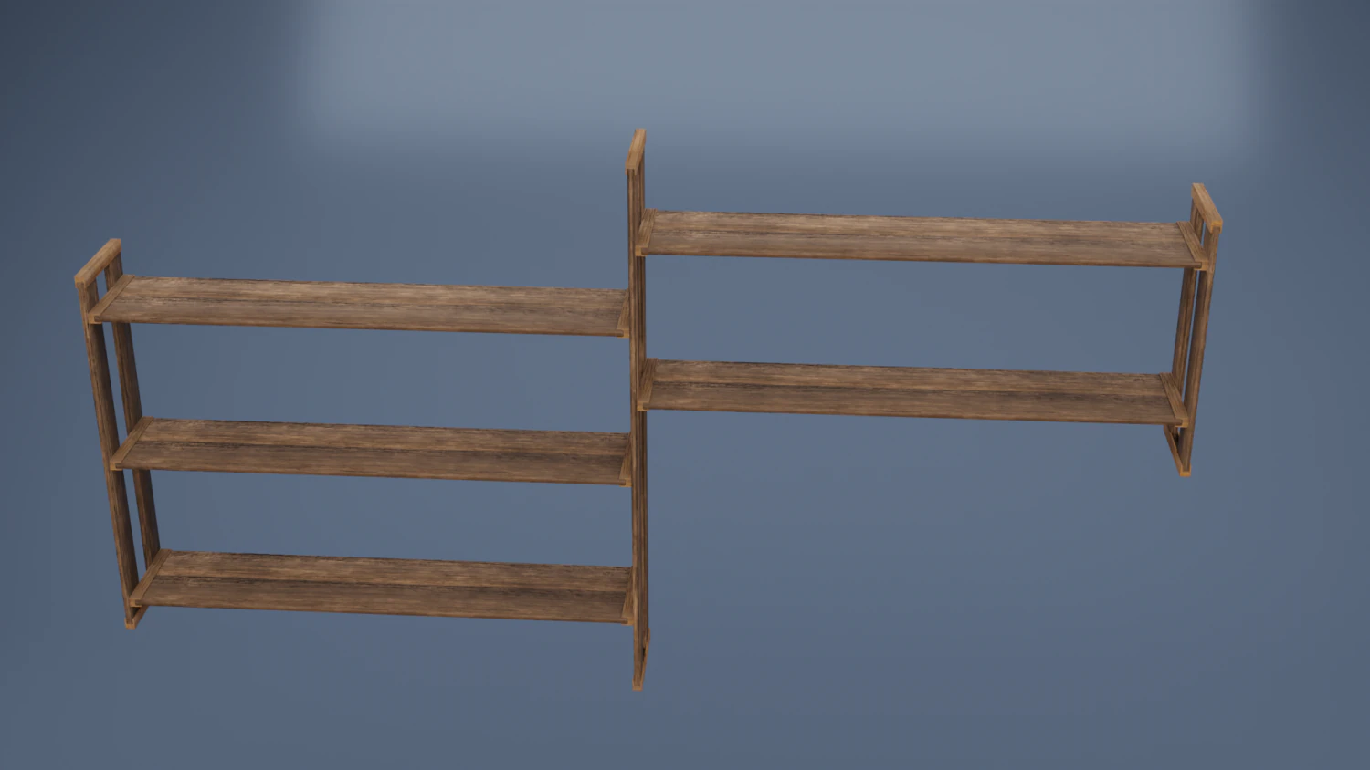 Shelf 3D Model .c4d .max .obj .3ds .fbx .stl .blend 