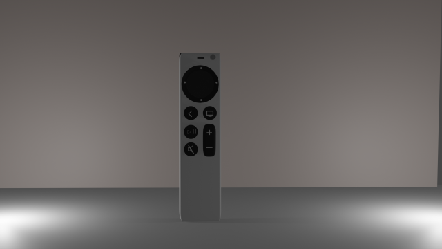 Apple remote 3D Model .c4d .max .obj .3ds .fbx .stl .blend 