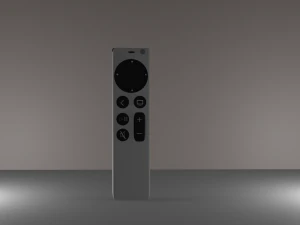 애플 리모콘 3D 모델