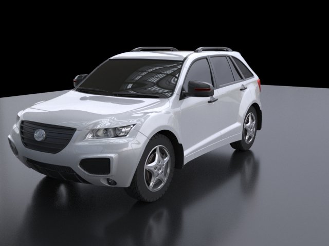 Lifan X60 3D Model .c4d .max .obj .3ds .fbx .stl .blend 