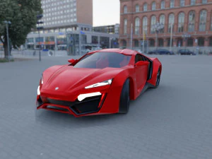 Lykan Hypersport Modèle 3D