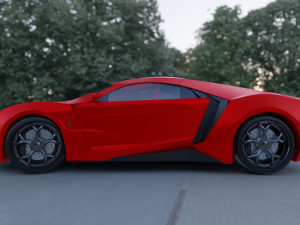 Lykanhypersport 3D Модель
