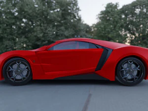 Lykanhypersport 3D Model