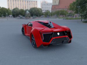 Lykanhypersport 3D Модель