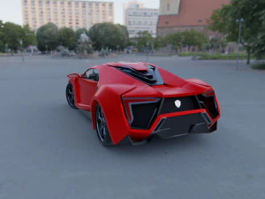 Lykanhypersport 3D Model