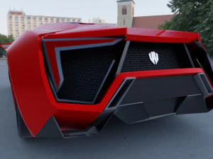 Lykanhypersport 3D Model