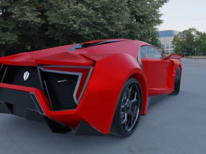 Lykanhypersport 3D Model