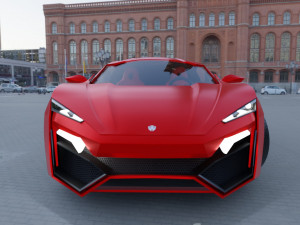 Lykanhypersport 3D Модель