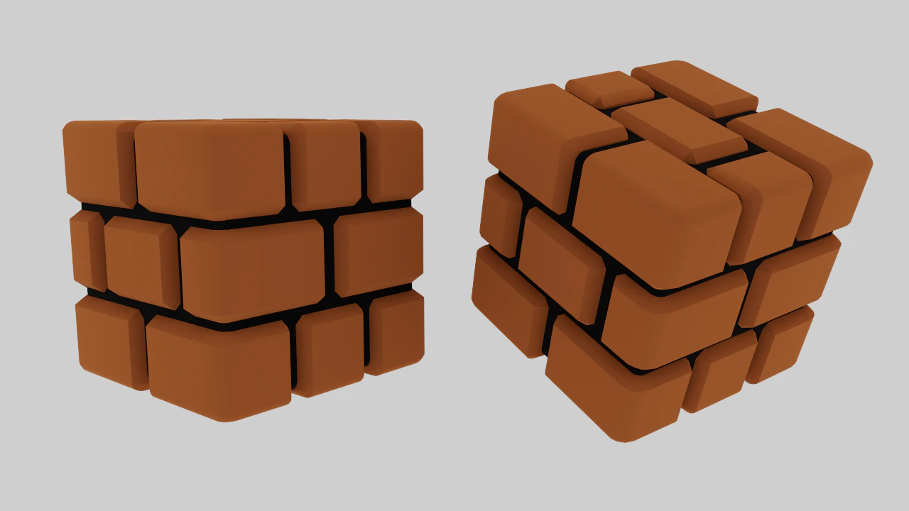 Mario secret coin box 3D Model .c4d .max .obj .3ds .fbx .stl .blend 