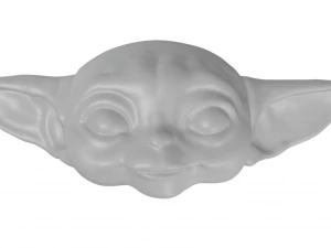 Grogu Baby Yoda head key holder 3D Print Model