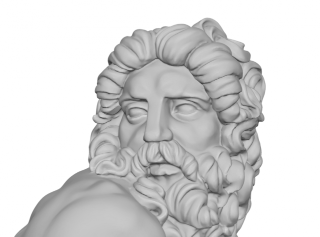 Zeus God Modello di stampa 3D .c4d .max .obj .3ds .fbx .stl .blend 