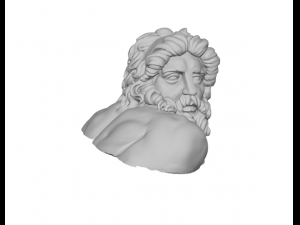 Zeus God Modello di stampa 3D