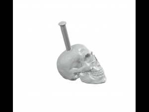 Skull Broken 3D-Druckmodell