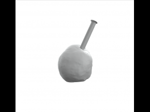 Skull Broken 3D-Druckmodell
