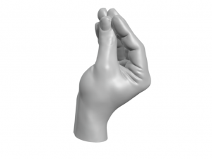 Italian Hand Who 3D Print Model