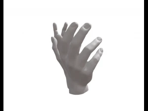 Lovers hands 3D Print Model