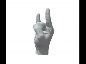 Italian hand horn mano gesto corna 3D Print Model