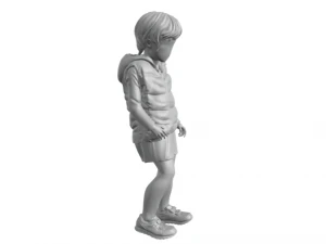 A little girl whose childhood was stolen from the war 3D Print Model