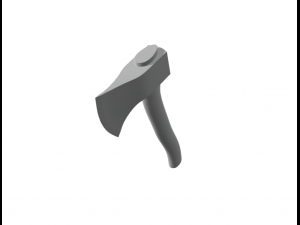 Axe hatchet chopper tomahawk cleaver adze 3D Принт Модель