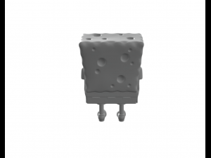 Spongebob Squarepants - Keyholder 3D Print Model