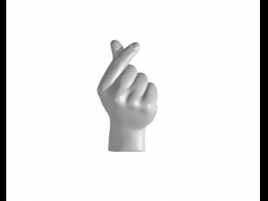 Finger Heart - Hand heart - Lover 3D Print Model