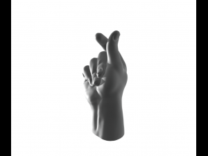 Finger Heart - Hand heart - Lover 3D Принт Модель