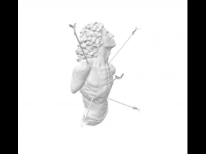 San Sebastian 3D Print Model